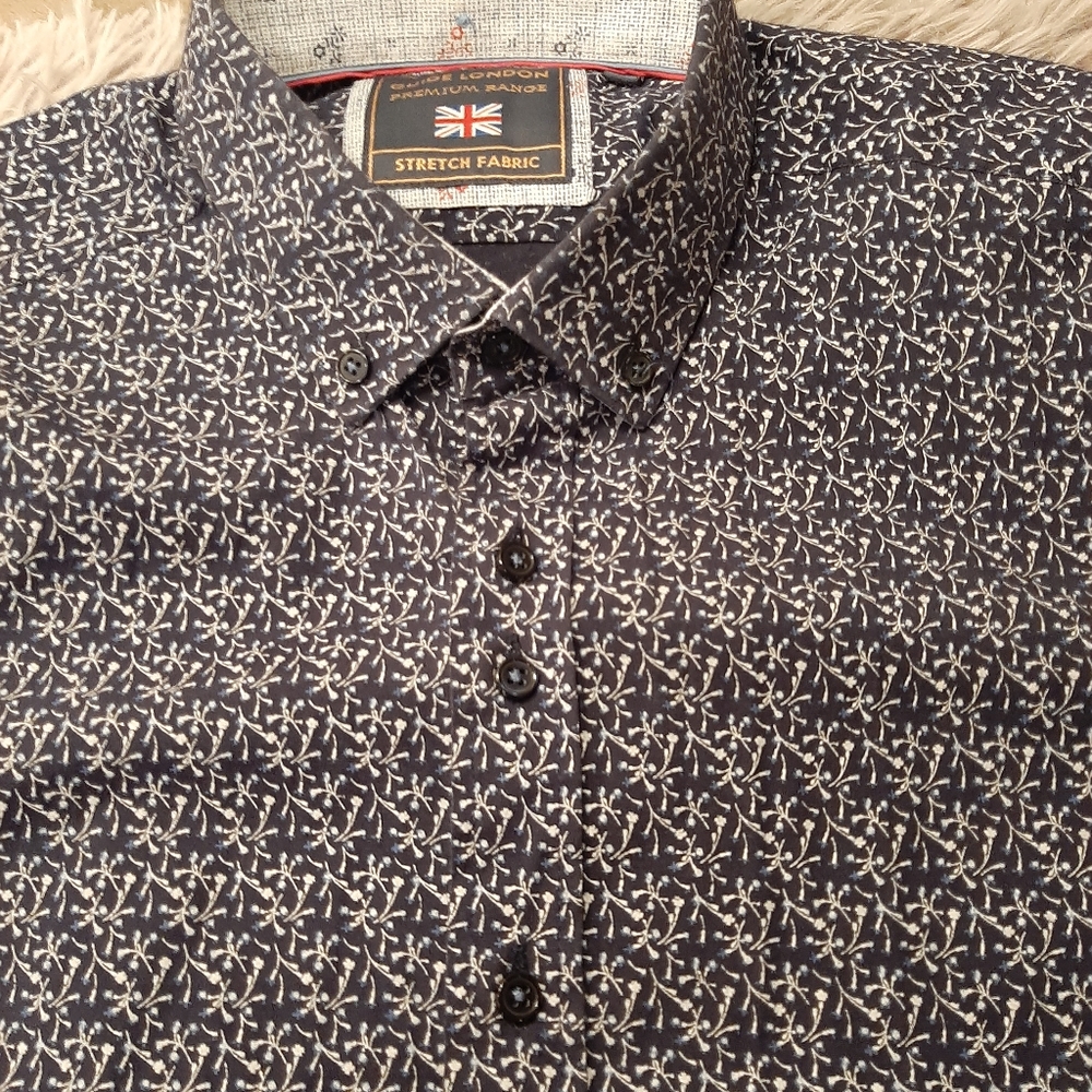 Guide London Premium Range Stretch Button Up Shir… - image 6